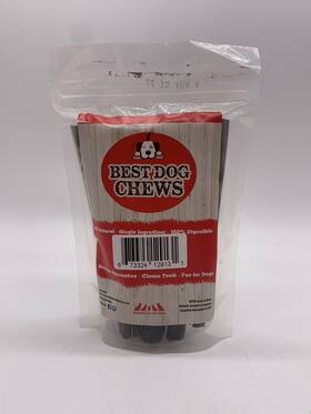 2027 Best Dog Chews 673324129131 Bladder Sticks Beef Flavored 6-in 12 Count Exp 11/2027