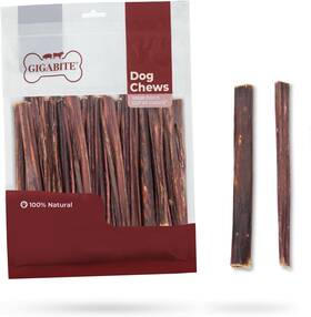 Best Pet Supplies 313107920950 Gigabite Single Ingredient All Natural Free Range Bully Treats And Chews -