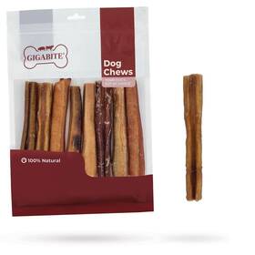 Best Pet Supplies 842637125578 Gigabite 6 Inch Premium Bully Sticks 8 Pack - All Natural Free Range Beef