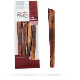 Best Pet Supplies 842637125615 Gigabite 12 Inch Monstrous Bully Sticks 4 Pack - All Natural Free Range Be