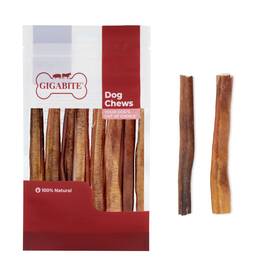 Best Pet Supplies 842637128715 Gigabite 6 Inch Natural Odor Bully Sticks Treats 10 Pack All Free