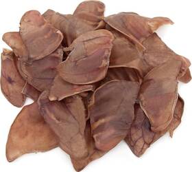 Pe-01-25 Best Pet Supplies Gigabite Roasted Pig Ears For Dogs - Natural Dog Chews Pigs