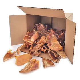 Pe-02-60 Best Pet Supplies Half Cut Pig Ears For Dogs 40 Pack Gigabite All-natural