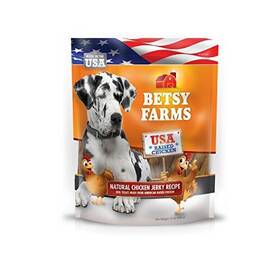 Betsy Farms 818145010996 Natural Chicken Jerky Recipe Dog Treats - 12 Oz