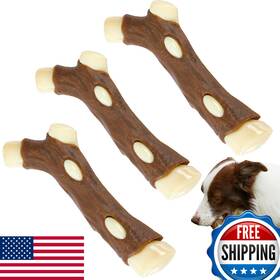 B0cysr4r2q Betteprod Dog Bones Chew Toys For Aggressive Chewers 3 Pack Real Beef Flavor In