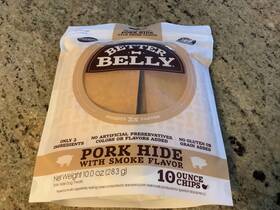 P-94450 Better Belly Pork Hide With Smoke Flavor 10oz Chips