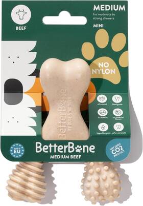 Betterbone 850028916643 Beef Mini For Small Dogs Moderate To Strong Chewers