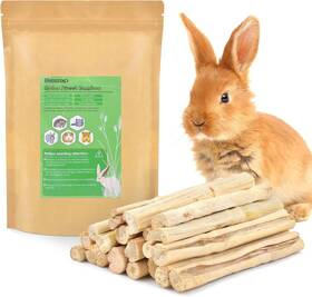 0.5ib Bissap 313050186137 250g/0.5ib Sweet Bamboo Chew Sticks For Rabbits Bunny Molar Treats Snack