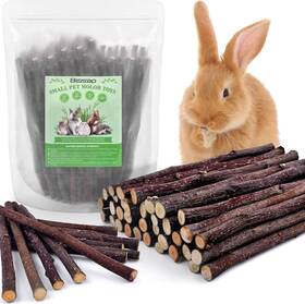 Bissap 705353370045 230g/8.1oz Sticks For Rabbits Natural Bunny Chew Toys And Treats Ch