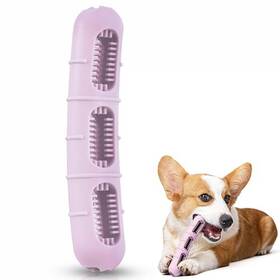B0fxmnlzck Bite And Brush Puppy Chew Toy With Bristles For Teeth Cleaning Interactive Dog
