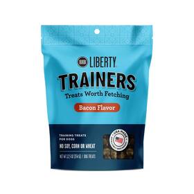 Bixbi 856452005649 Liberty Trainers Bacon 12.5 Oz 1 Pouch - Small Training Treats For Dogs