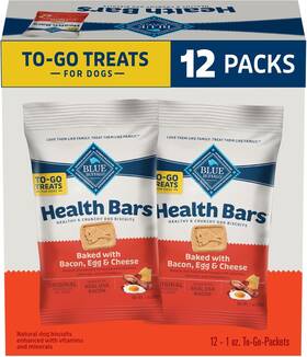 804101 Blue Buffalo Health Bars Natural Crunchy Dog Treats Togo 1 Ounce Pack Of 12