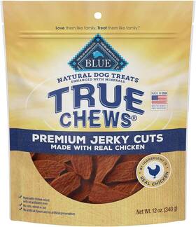804520 Blue Buffalo True Chews Premium Jerky Cuts Natural Dog 12 Ounce Pack Of 1