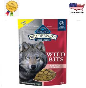 Blue Buffalo 840243125425 Wilderness Trail Treats Wild Bits Training For Dogs 10-oz