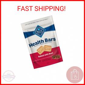 Blue Buffalo 840243129485 Health Bars Crunchy Dog Biscuits Oven-baked With Natural Ingredien