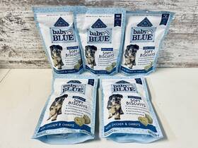 Blue Buffalo 840243135745 5x Baby Soft Biscuits With Dha Natural Dog Treats For Puppies Shipping