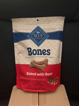 Blue Buffalo 840243141784 Bones Classic Biscuits For Medium-size Dogs 16 Oz