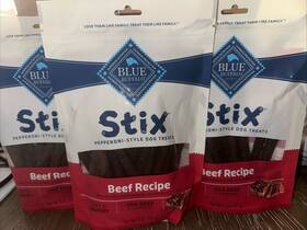 Blue Buffalo 840243142729 3x Stix Beef Recipe