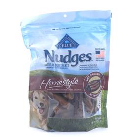 Blue Buffalo 840243147922 Exp 6/25 Nudges Homestyle Natural Dog Treats Chicken And Pork Bag