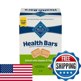 B08xy8qfmx Blue Buffalo Health Bars Oven-baked Natural Ingredients Apples Yogurt Crunchy