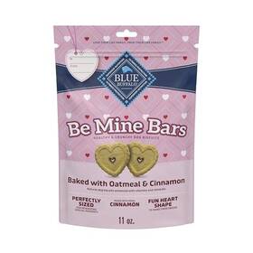B0fdt43bjc Blue Buffalo Heart-shaped Oatmeal And Cinnamon Dog Treats 11oz
