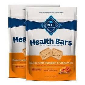 Blue Buffalo Company Ltd 744110205602 2 - Health Bars Natural Dog Treats Pumpkin And Cinnamon 16 Oz. Bags