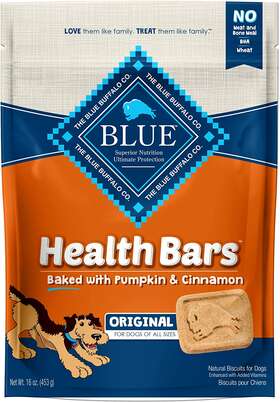 802375 Blue Buffalo Company Ltd Health Bars Natural Crunchy Dog Treats Biscuits