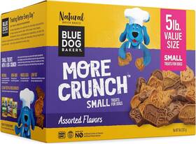 Blue Dog Bakery 659223180633 Biscuits Healthy Treats All Natural 5 Pound Crunch Small Flavors