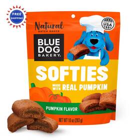 96820 Blue Dog Bakery Pun Kin Softies Pumpkin Flavor 10 Ounces