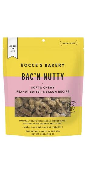 1895856 Bocces Bakery Bacftn Nutty Biscuit 32 Ounce