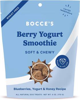 Bocces Bakery 313102564531 Berry Smoothie Wellness Treats For Dogs Wheat-free Everyday Dog