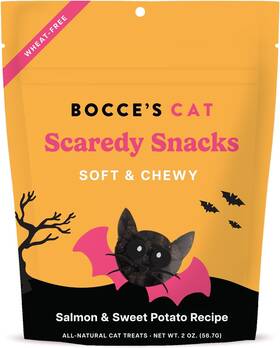 Bocces Bakery 705353197222 All-natural Seasonal Scaredy Snacks Cat Treats Wheat-free Lim Bocces Bakery 705353197222 All-natural Seasonal Scaredy Snacks Cat Treats Wheat-free Lim