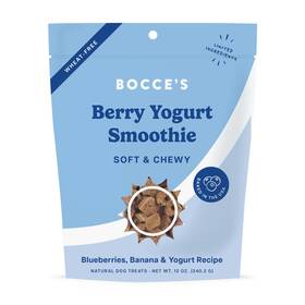 Bocces Bakery 810140531322 Berry Smoothie Wellness Treats For Dogs Wheat-free Everyday Dog