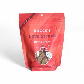 Bocces Bakery 810140531773 Bocce S Love Struck Soft And Chewy Dog Treats Sweet Potato Salmon 6 Oz