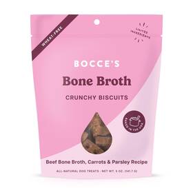 Bocces Bakery 857155007244 Oven Baked Bone Broth Treats For Dogs Wheat-free Everyday Dog