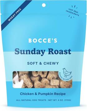 Bocces Bakery 857155007619 Oven Baked Sunday Roast Treats For Dogs Wheat-free Everyday Dog
