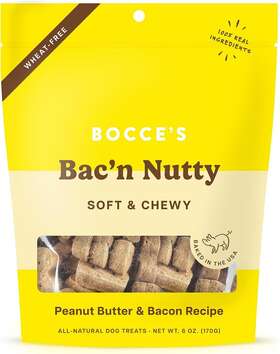Bocces Bakery 857155007626 Bacon Nutty Natural Treats And Chewy For Dogs Real Ingredients 6 Oz Bocces Bakery 857155007626 Bacon Nutty Natural Treats And Chewy For Dogs Real Ingredients 6 Oz