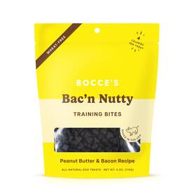 Bocces Bakery 857155007671 Target Wheat Free Dog Treats 6oz Real Peanut Butter Bacon Training Bites