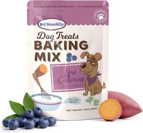 Boneitup 744110334302 Dog Treats Mixes For Baking Low Calorie Treat Mix With Nut