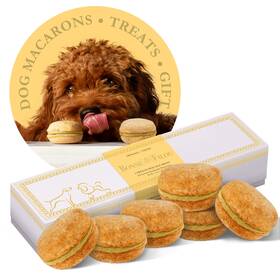 Bonne Et Filou 850011460344 Dog Macarons - Count Of 6 Treats Gifts