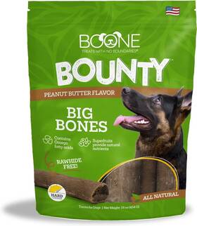 Boone 190623171079 16 Oz Bounty Big Bones Peanut Butter Flavor