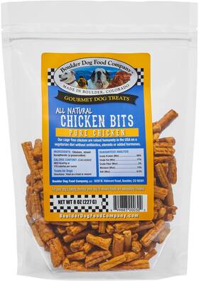 Boulder Dog Food Company 899883000302 All Natural Bits Treats 8 Ounce Pack Of 1