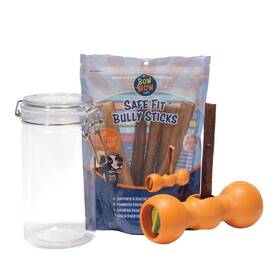 Amzstrktlgv3 Bow Wow Labs New Buddy Starter Kit - Anti-choking Bully Stick Safety