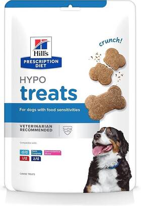 Branded 313102151106 Hypoallergenic Dog Treats Veterinary Diet 12 Oz. Bag