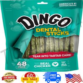 3mpmpmpmp3 Branded Tartar And Breath Dental Dog Chews For All Dogs 48-pcs Zero Fillers