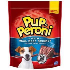Branded 711181205121 Pup-peroni Dog Treats With Real Beef Brisket Hickory Smoked Flavor 46 Oz
