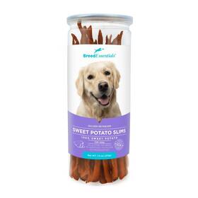 Breed Essentials 197247000150 Sweet Potato Slims 7.5 Oz - Golden Retriever