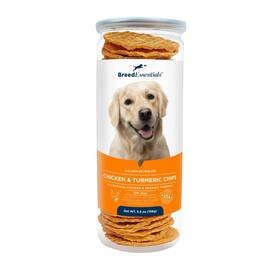 Breed Essentials 197247000198 Chicken And Turmeric Chips 5.5 Oz - Golden Retriever