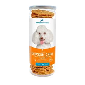 Breed Essentials 197247000372 Chicken Chips 5.5 Oz - Poodle