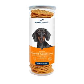 Breed Essentials 197247000440 Chicken And Turmeric Chips 5.5 Oz - Dachshund